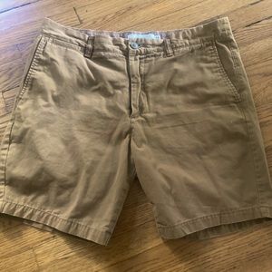 H&M - Flat Front Khaki Shorts, 8” Inseam - Men’s 36” Waist
